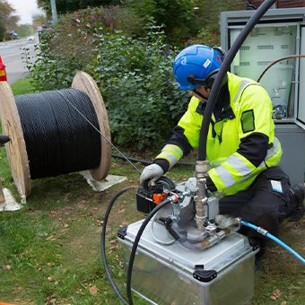 Air-Blow Optical Fiber Cable