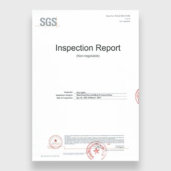 optical fiber cable SGS inspection report