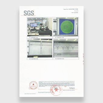 optical fiber cable SGS inspection report1