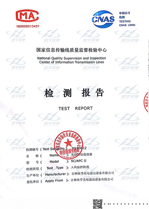 Communication Quality Inspection Report