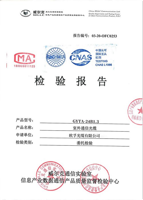 Communication Quality Inspection Report