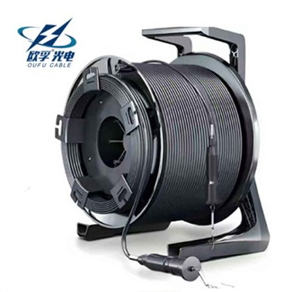 Tactical Armored Fiber Optic Cable