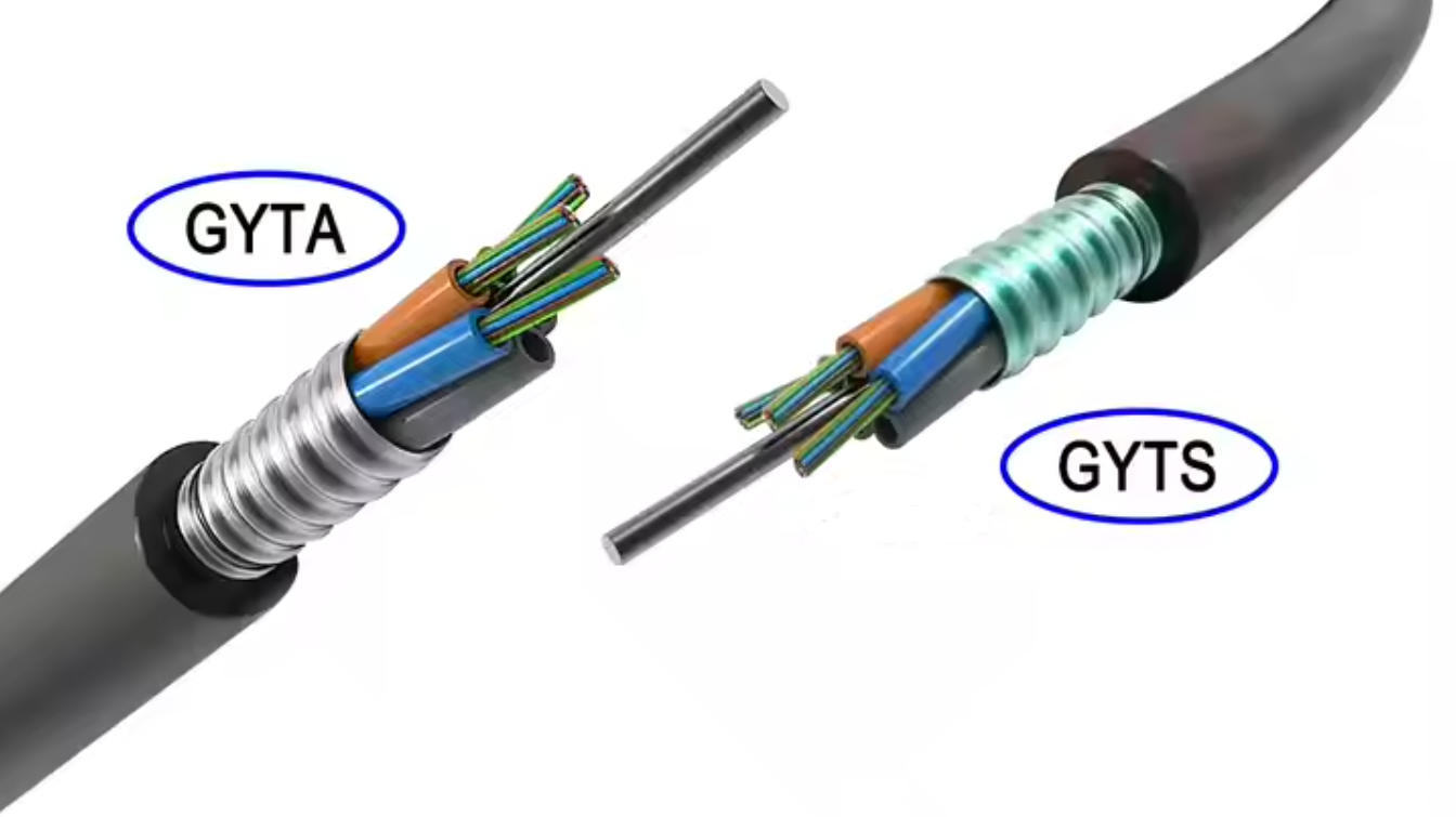 GYTA vs GYTS Fiber Optic Cables