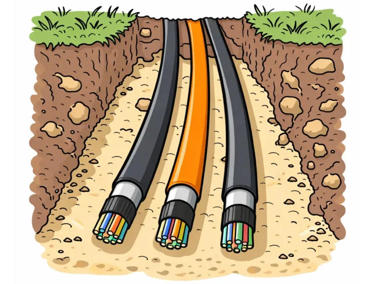 How Deep Are Fiber Optic Cables Buried