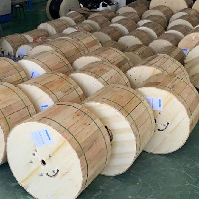 Mining fiber optic cable