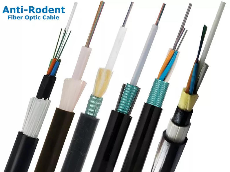Anti-Rodent Fiber Optic Cable