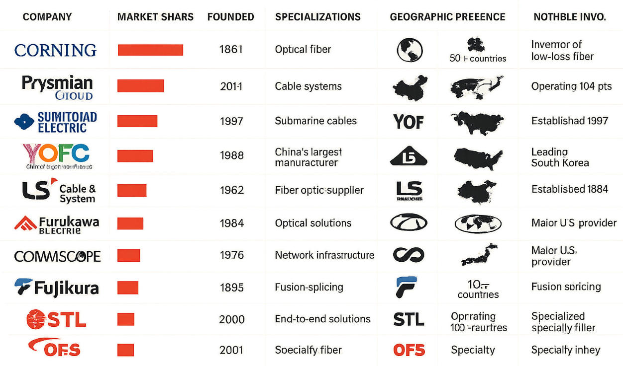 Fiber Optic Cable Manufacturers