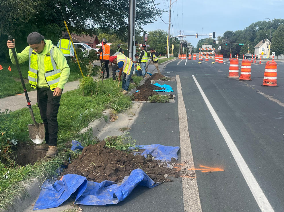 fiber optic cable installation
