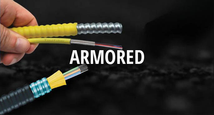 Armored Fiber Optic Cable