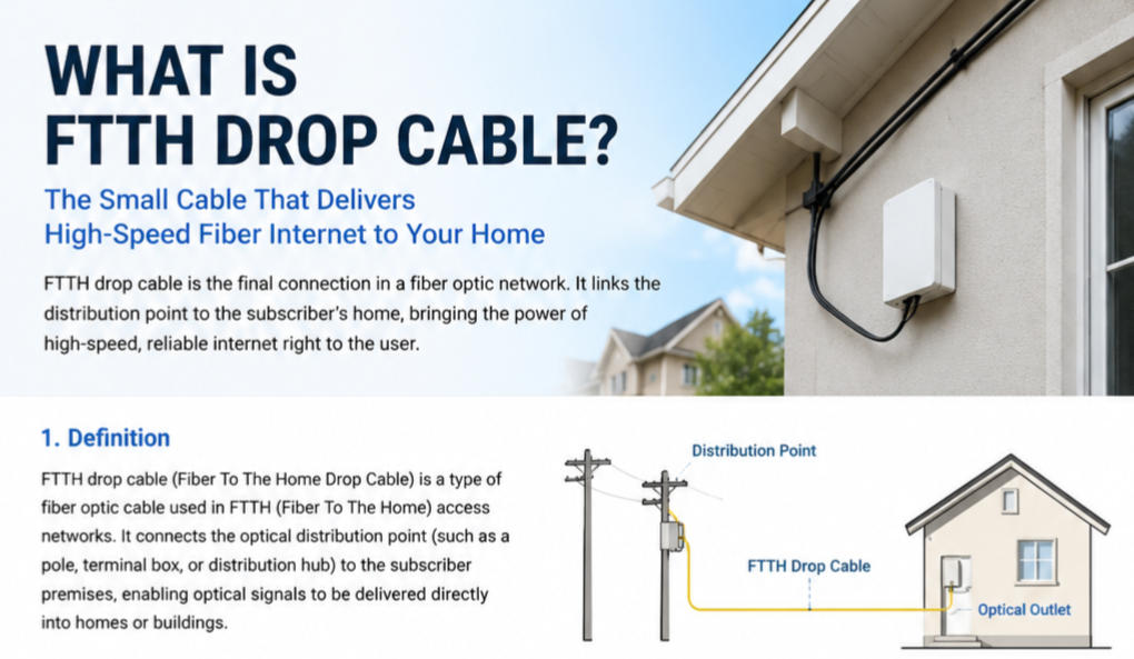 FTTH Drop Cable