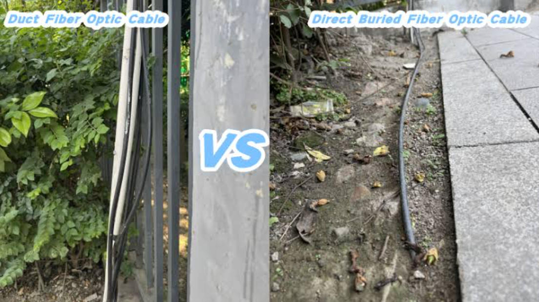 Direct Burial vs Duct Fiber Optic Cable