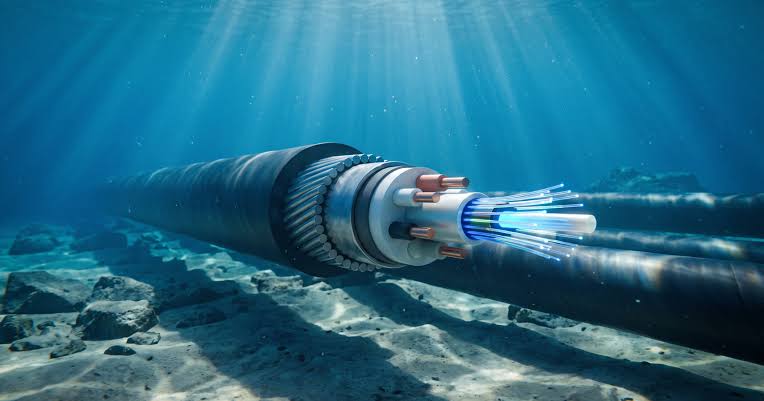 Underwater Fiber Optic Cable