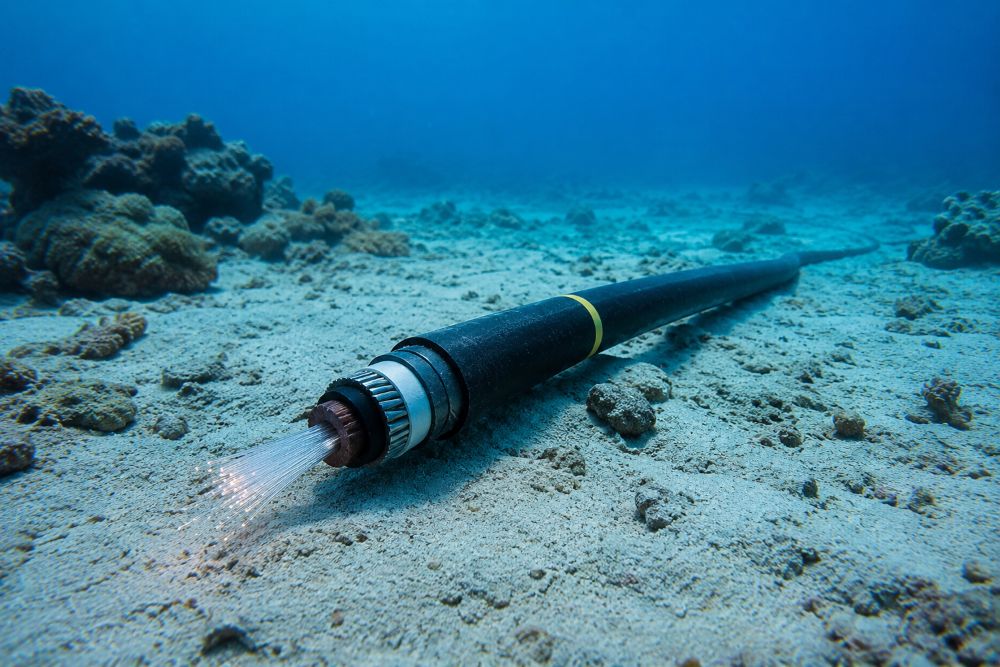 Underwater Fiber Optic Cable