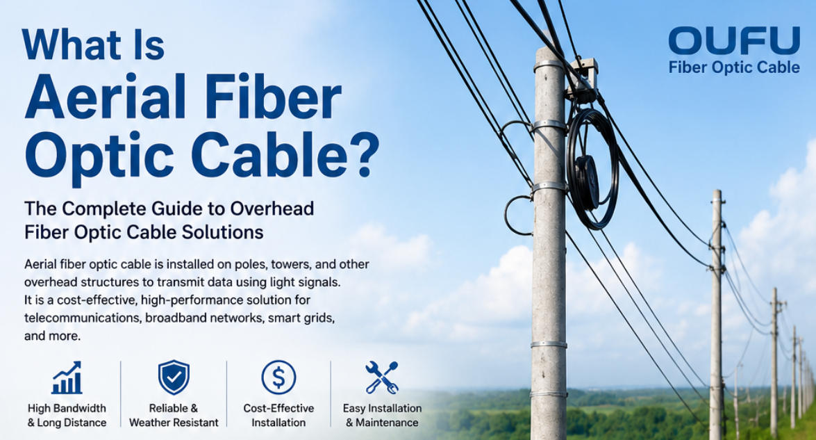 Aerial Fiber Optic Cable