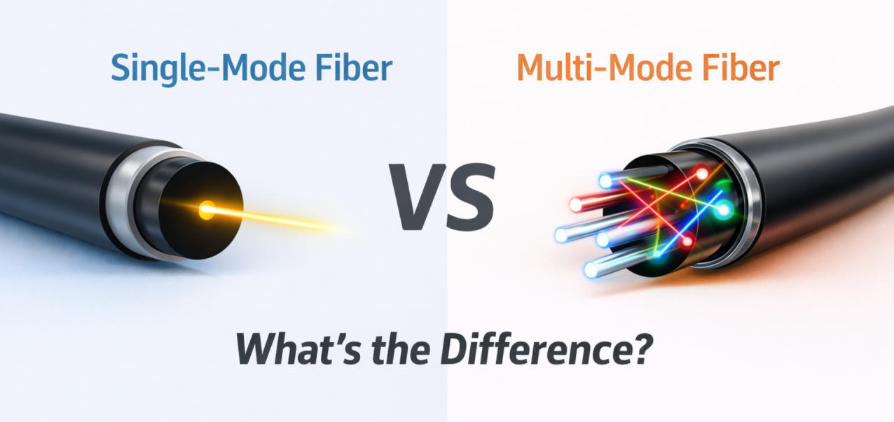 Single Mode vs Multimode Fiber